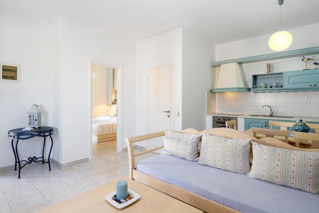 Georgia'S Apartments Kouremenos Beach Anevato エクステリア 写真